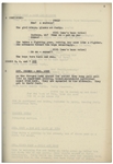 Moe Howard's 27pp. Signed Script Dated August 1940 for The Three Stooges Film ''Boobs in Arms'' -- With Self-Portrait & Signature by Moe on Cover -- Very Good Condition